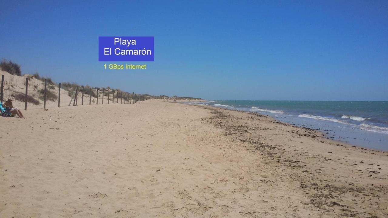 La Pavona 11 - 1ª Linea De Playa Chipiona Villa Luaran gambar